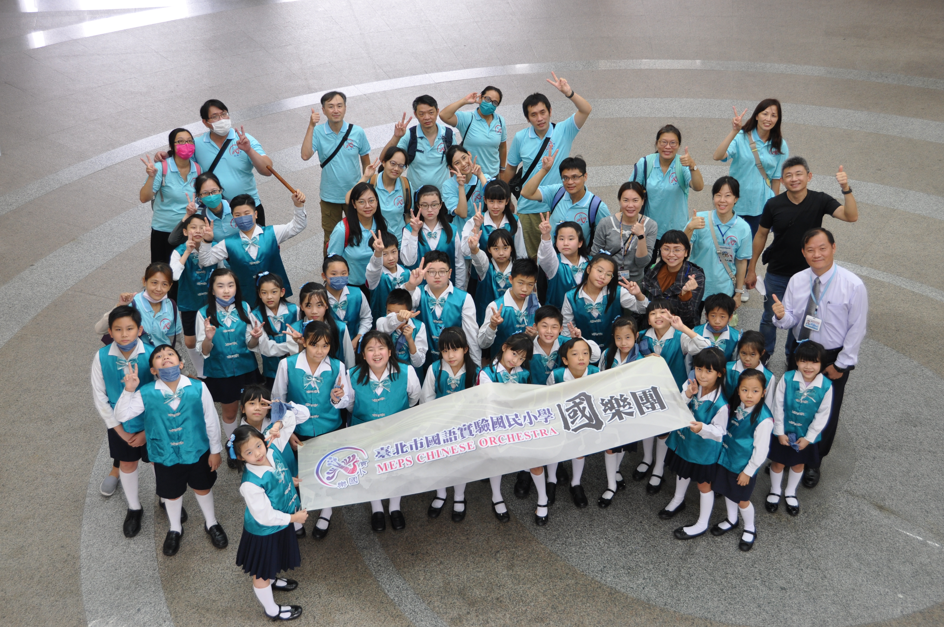 國樂合奏比賽合照